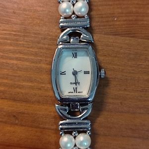 Vintage Pearl Watch for small wrist